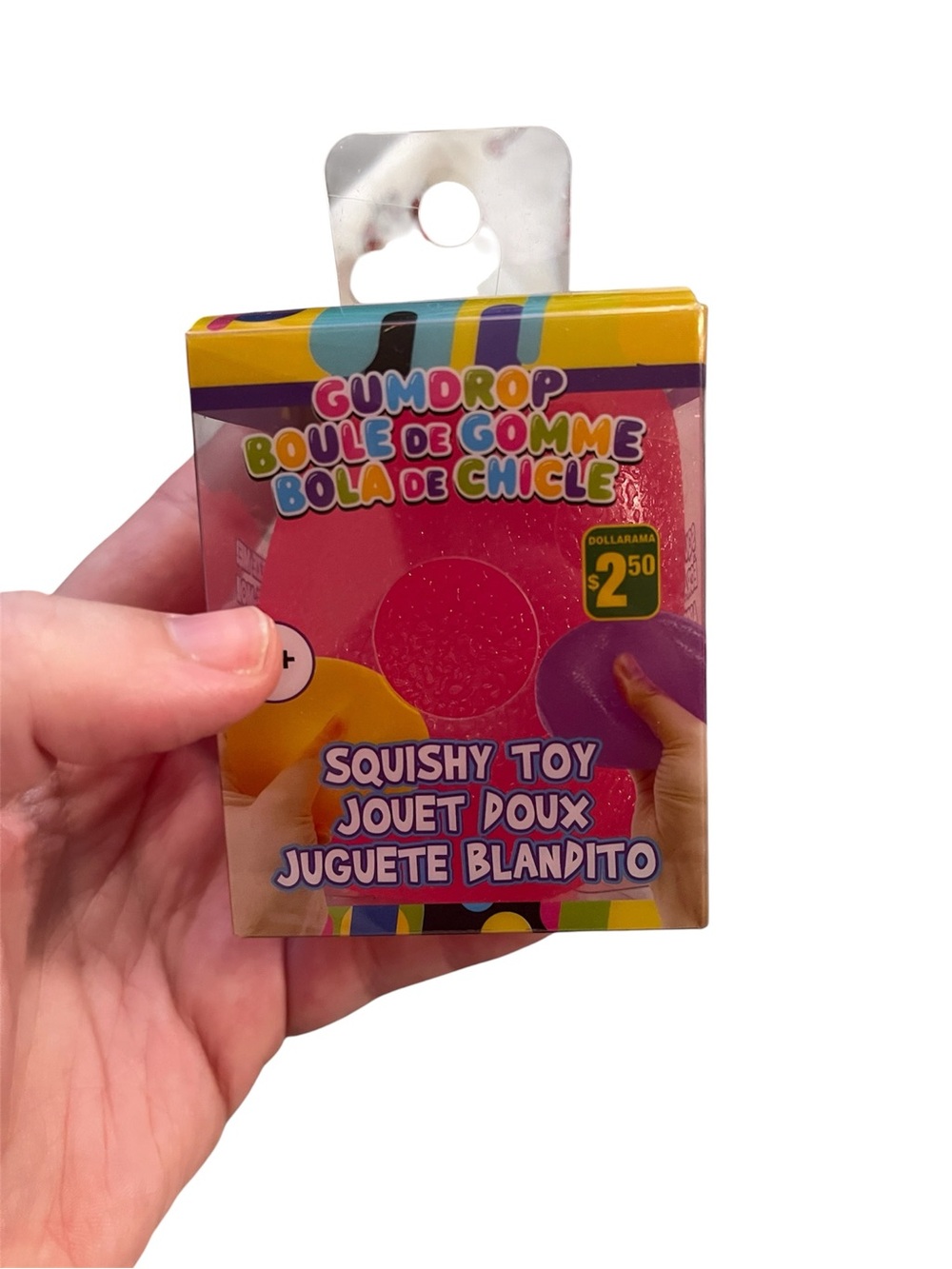 Gum Drop Squishy Toy - Pink FREE with $10 purchase